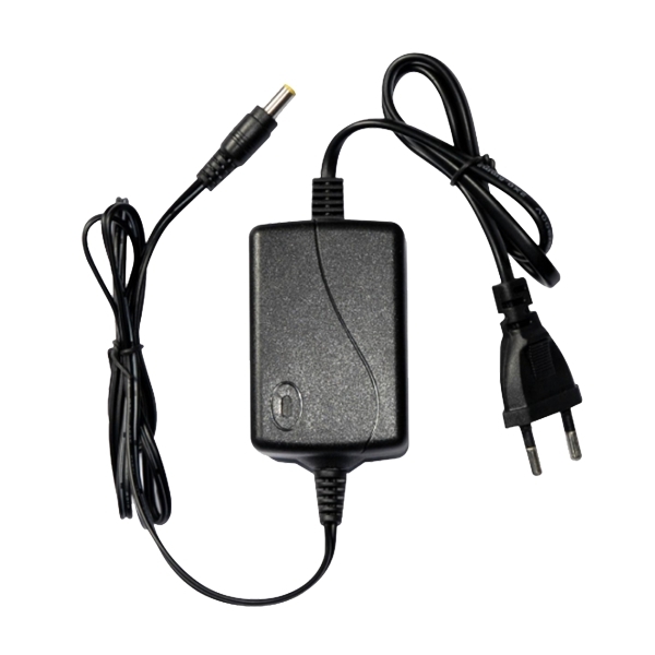 síťový pulsní zdroj pro napájení 12VDC kamer, výstupní proud 1A, v plastovém krytu, flexo šňůra pro připojení 230VAC, ka