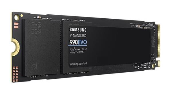 Samsung SSD 990 EVO Series 2TB M.2 PCIe, r5000MB/s, w4200MB/s