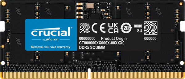 Crucial 16GB DDR5 5600MHz SODIMM CL46