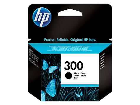 HP 300 Black Ink Cartridge with Vivera Ink
