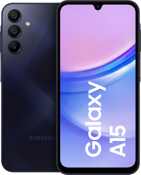 Samsung GALAXY A15 4+128GB DUOS, čierna