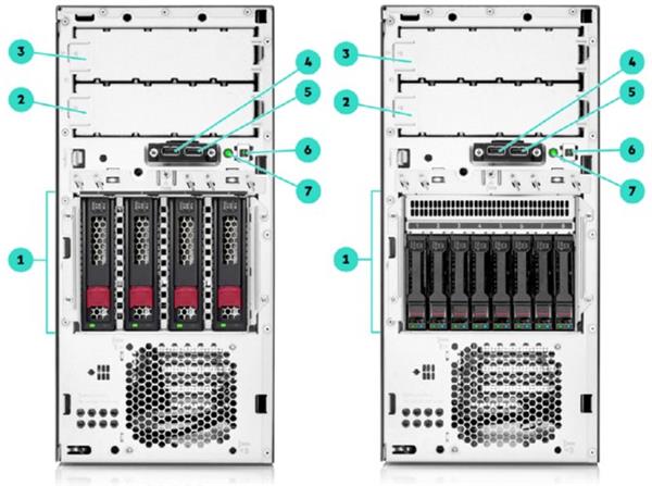 HPE ProLiant ML30 G10+ E-2314 2.8GHz 4-core 1P 16GB-U 8SFF 1Gb-2p 500W RPS Server