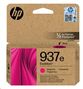 HP 937e EvoMore Magenta Original Ink Cartridge 1650 str