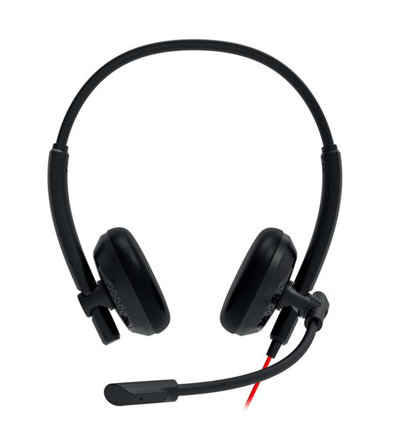 Canyon HS-7, PC Headset, USB/3.5mm jack, pokročilý konferenčný - slúchadla s mikrofónom, ovládanie na kábli, čierne