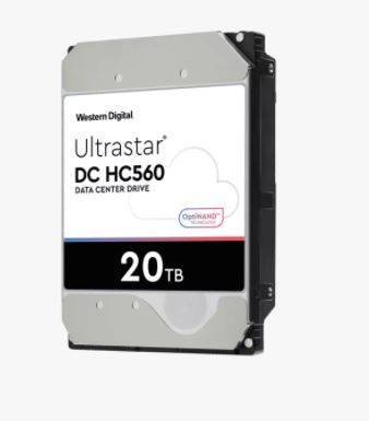 Western Digital Ultrastar DC HC560 3, 5" HDD 20TB 7200rpm SATA 6Gb s 512MB