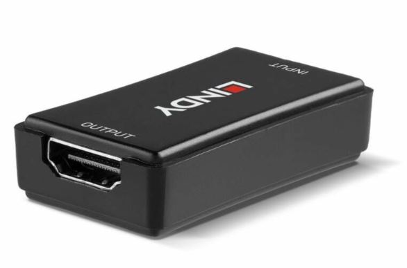 Lindy Zosilovač/repeater HDMI 2.0 do 40m, 4K@60Hz, UHD, HDCP 2.2, 18G, možnosť napájania