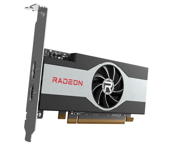 HP VGA AMD Radeon RX 6400 4GB GDDR6 PCIe x16 Graphics Card,  1xiDisplayPort 1.4,  1x HDMI  2.1