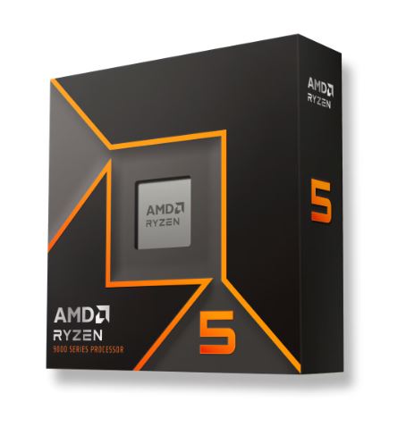 AMD, Ryzen 5 9600X , Processor BOX, soc. AM5, 65W, Radeon™ Graphics, bez chladiča