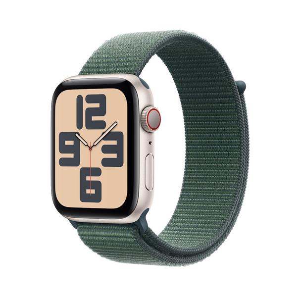 Apple Watch Series 10 GPS 42mm Rose Gold Aluminium Case with Plum Sport Loop
