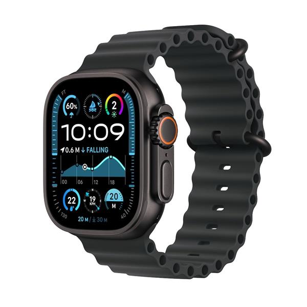 Apple Watch Ultra 2/ 49mm/ Black/ Šport Band/ Black Ocean