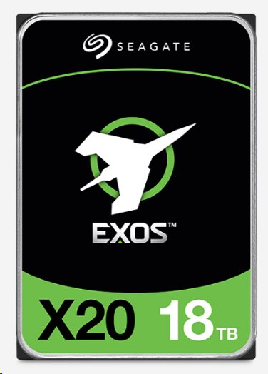 Seagate HDD Server Exos X20 512E 4KN 3, 5" 18TB 7200RPM 256MB SAS 12Gb s