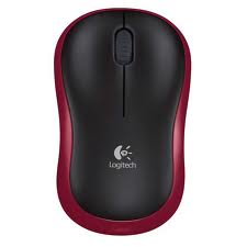 Logitech® M185 Wireless Mouse - RED
