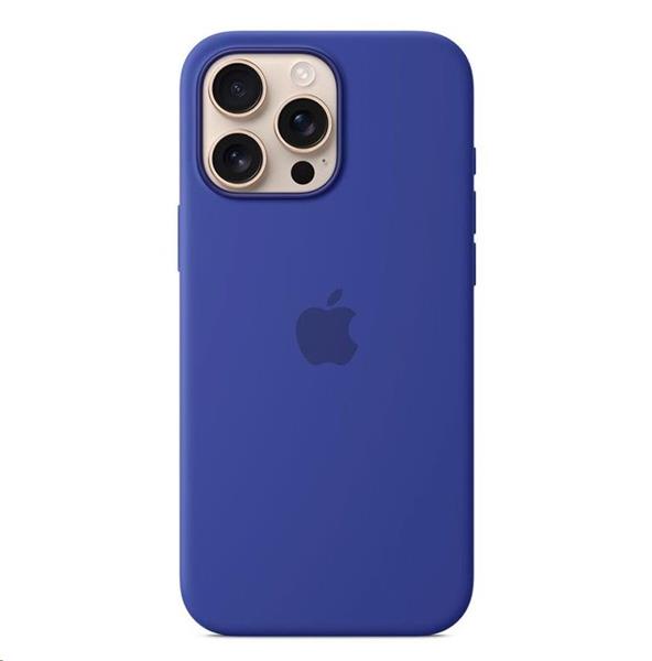 iPhone 16 Pro Max Silicone Case with MS - Ultramar