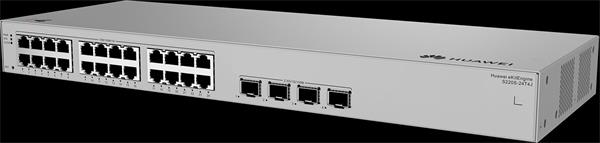 Huawei Data Communication, S220S-24T4J, S220S-24T4J, S220S-24T4J (24*10 100 1000BASE-T ports, 4*2.5GE SFP ports, built-in A