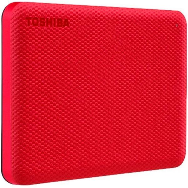 TOSHIBA CANVIO Advance 2,5" Externý HDD 2TB, USB 3.2, červený