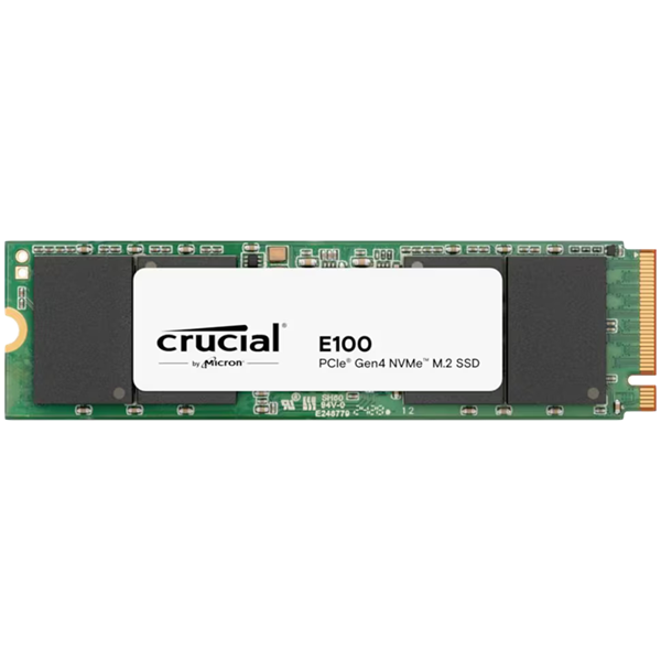 Crucial E100 480GB SSD PCIe NVMe M.2 2280, r4500MB/s, w2500MB/s
