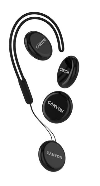 Canyon OnTag 1, antilost tracker, sada 4ks, pracuje s appkou Apple Find My Network, certifikovaný Apple-om, čierny
