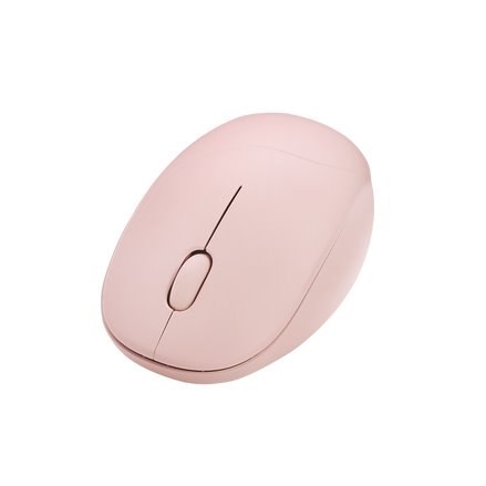 ASUS Fragrance Mouse MD101/ Ergonomická/ Optická/ 2 400 DPI/ USB+BT/ Ružová