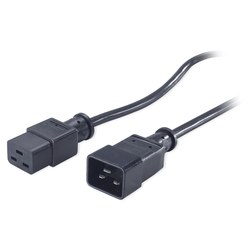 APC Power Cord, 16A, 100-230V, 2&quot;, C19 TO C20