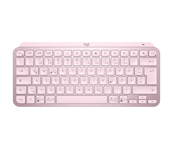Logitech® MX Keys Mini Minimalist Wireless Illuminated Keyboard - ROSE - US INT"L - INTNL