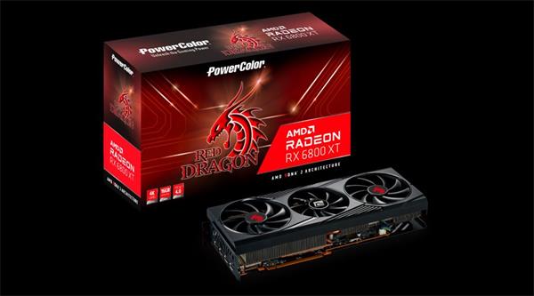 PowerColor Radeon RX 6800XT Red Dragon 16GB 256-bit GDDR6 HDMI 3xDP