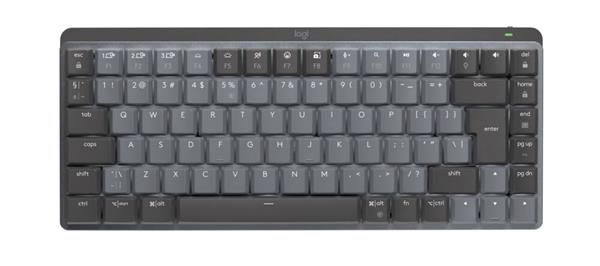 Logitech® MX Mechanical Mini Minimalist Wireless Illuminated Keyboard  - GRAPHITE - US INT&quot;L
