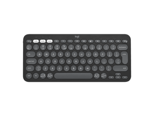 Logitech® K380s Pebble Keys 2 - TONAL GRAPHITE - US INT&quot;L - BT