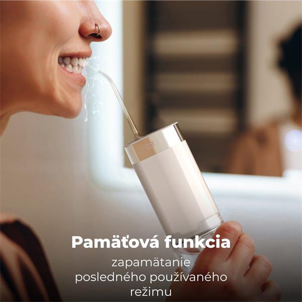 AENO Ústna sprcha: 3.7 V, 8 W, 2500 mAh, 200 ML