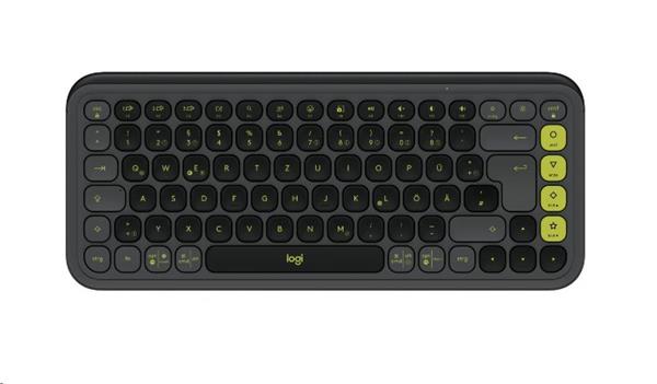 Logitech® POP ICON KEYS Wireless Keyboard GRAPHITE - US INT&quot;L 