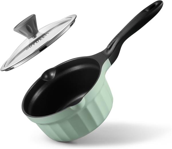BUYDEEM Hliníkový nepriľnavý hrniec 1,8L, model CP141, farba zelená