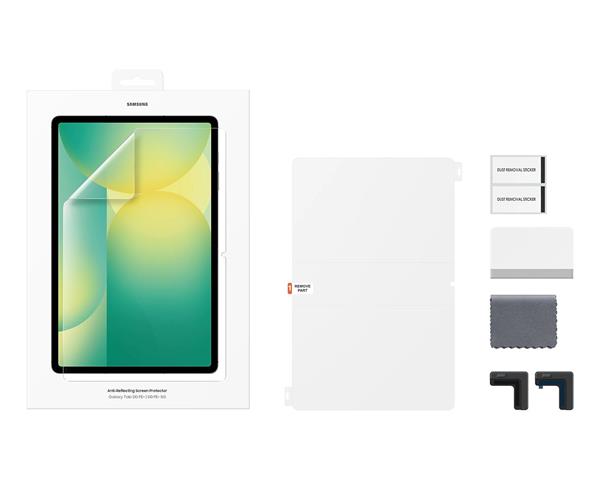 Samsung Ochranná fólia Tab S10 FE+ Transparent