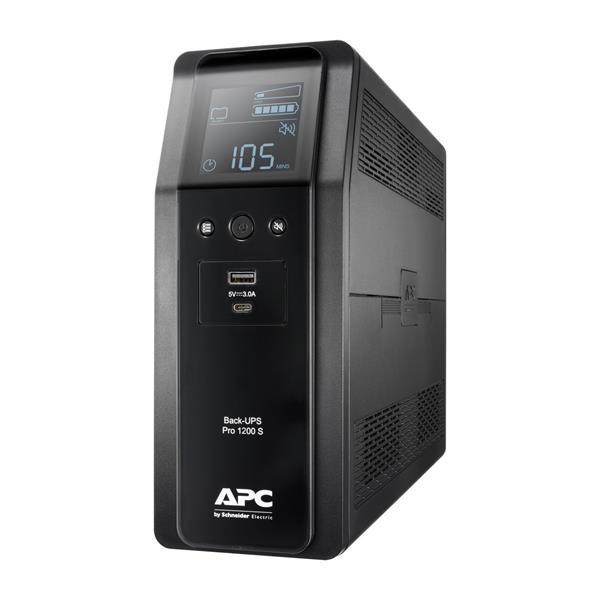 APC Back UPS Pro BR 1200VA, Sinewave,8x IEC Outlets, AVR, LCD interface