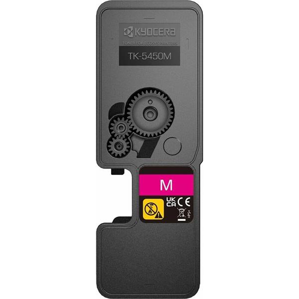 KYOCERA TK-5450M Toner magenta na 3 200 A4 (pri 5% pokrytí), pre PA2600cx/cwx, MA2600cfx/cwfx