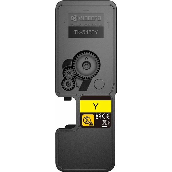 KYOCERA TK-5450Y Toner yellow na 3 200 A4 (pri 5% pokrytí), pre PA2600cx/cwx, MA2600cfx/cwfx