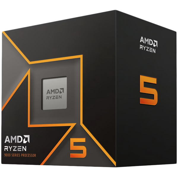 AMD, Ryzen 5 9600, Processor BOX, soc. AM5, 65W, Radeon Graphics, s chladičom