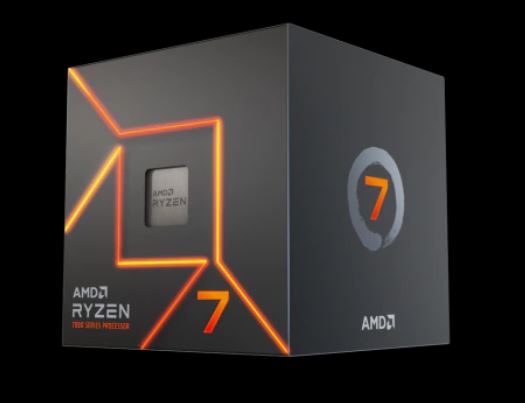AMD, Ryzen 7 7700, Processor BOX, soc. AM5, 65W, Radeon Graphics, s Wraith Stealth chladičom