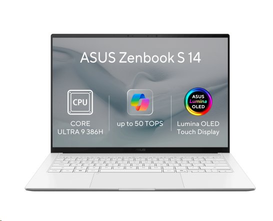 ASUS Zenbook S14 OLED/ UX5406AA-OLED431XZ/ U9-386H/ 14