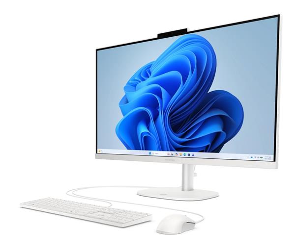 HP OmniStudio 27-cv0011nc, Ryzen 5 40, 27.0/1920x1080, 8GB, SSD 512GB, W11H, 2-2-0, White, WiFi/BT
