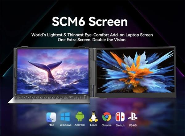 Blackview SCM6 Prídavná LCD obrazovka 14"