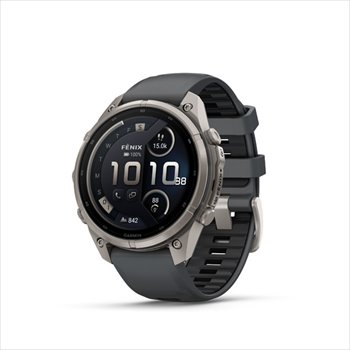 Garmin fenix 9 Pro - inReach, 47mm, AMOLED, Sapphire, Titanium, Graphite/Black band