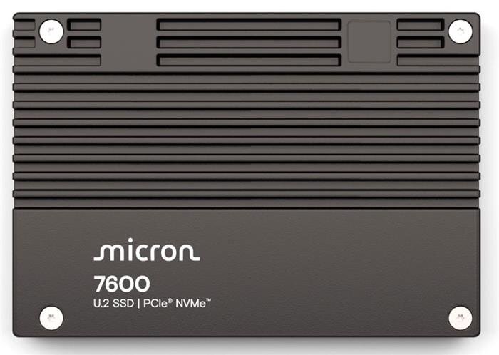 Micron 7600 PRO 3.84TB NVMe U.2 (15mm)  Enterprise SSD Tray 