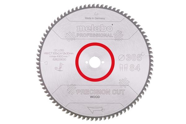 Metabo PrecisionCutProf 305x30, 84 WZ 5°neg    