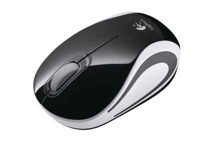 Logitech® M187 Wireless Mini Mouse - BLACK- 2.4GHZ - EMEA