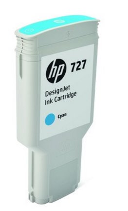 F9J76A HP 727 300-ml Cyan DesignJet Ink Cartridge