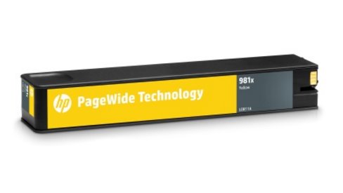 L0R11A Originálna žltá kazeta HP 981X PageWide s vysokou výťažnosťou
