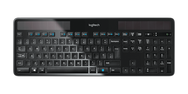 Logitech® K750 Solar Wireless Keyboard - UK Layout