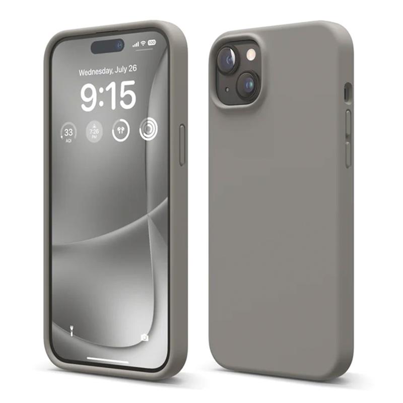 Elago kryt Silicone Case pre iPhone 15 Plus - Gray 