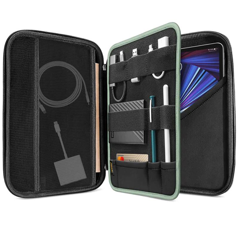 TomToc puzdro Smart A06 PadFolio Eva Case Plus pre iPad Air 4/Pro 11" - Cactus 