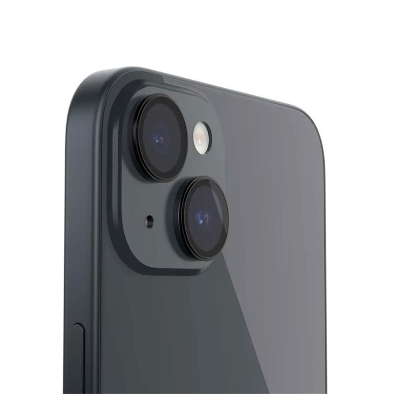 SwitchEasy LenzGuard Sapphire Lens Protector pre iPhone 15/15 Plus - Black 