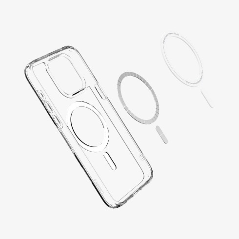 Spigen kryt Ultra Hybrid Magsafe pre iPhone 15 Pro Max - White 